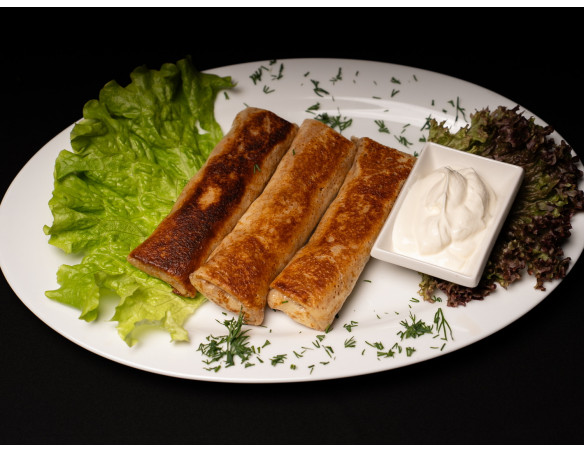Блинчики с мясом 3шт